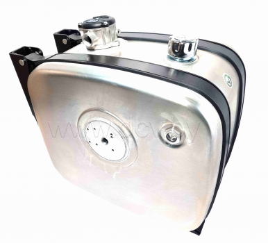 Бак гидравлический алюминиевый с боковым фланцем для крепления распределителя (150 литров)