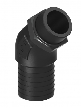 Всасывающий фитинг (G1 1/2; 51мм; 45°)